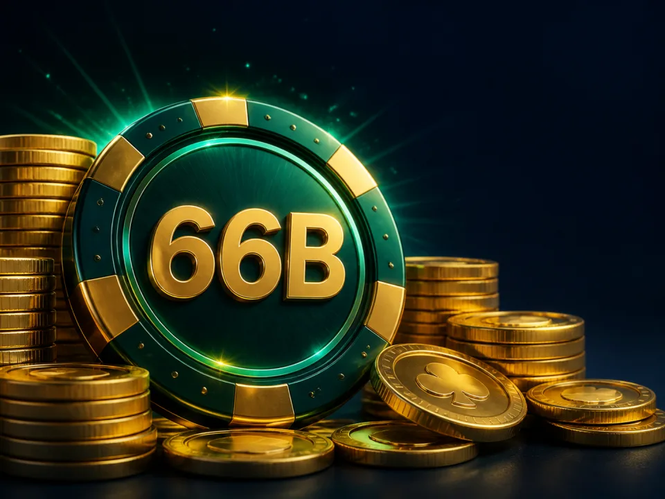 Biểu tượng 66B và đồng xu vàng